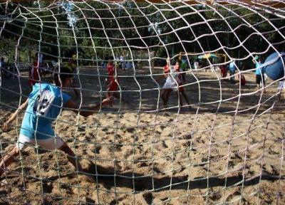 نبرد ایران و افغانستان در افتتاحیه مسابقات آسیایی هندبال ساحلی
