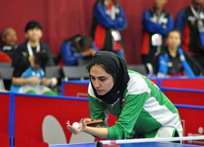 انتها کار دختران پینگ پنگ باز ایران در مسابقات چک