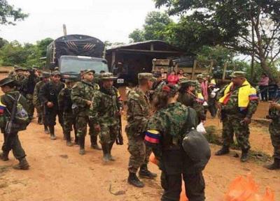 گروه فارک از انتها صلح با دولت کلمبیا اطلاع داد