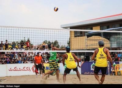 تاریخ برگزاری مسابقات والیبال ساحلی قهرمانی آسیا تغییر کرد