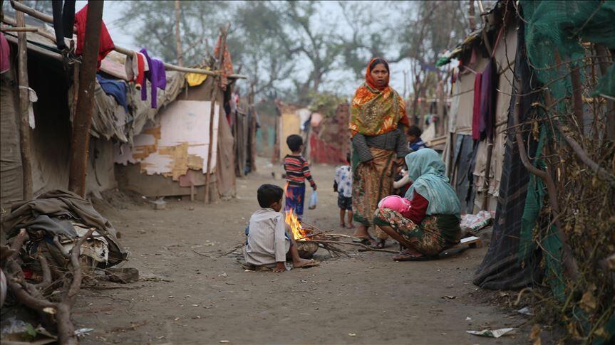 خبرنگاران نگرانی از شیوع کرونا در بین پناهجویان روهینگیا ساکن هند