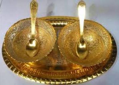 برق انداختن ظروف برنجی با رب گوجه فرنگی!