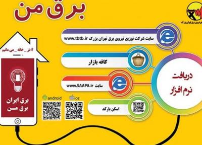 دبیرخانه الکترونیکی توزیع نیروی برق تهران راه&zwnjاندازی شد