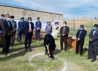 پست برق 15 مگاواتی شهرک صنعتی ایوان کلنگ زنی شد