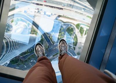 معرفی کامل اسکای ویو دبی، سرسره شیشه ای در ارتفاع 220 متری!
