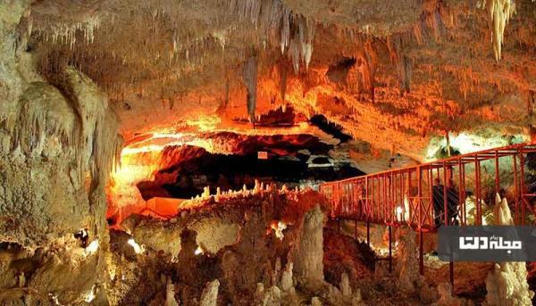 بزرگ ترین و عجیب ترین غار آبی خاورمیانه در ایران