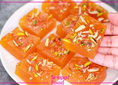 طرز تهیه حلوا مسقطی شیرازی