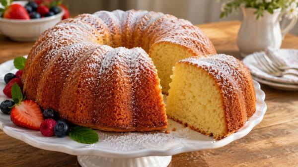 طرز تهیه کیک کره ای با ماست؛ مرحله به مرحله و تصویری